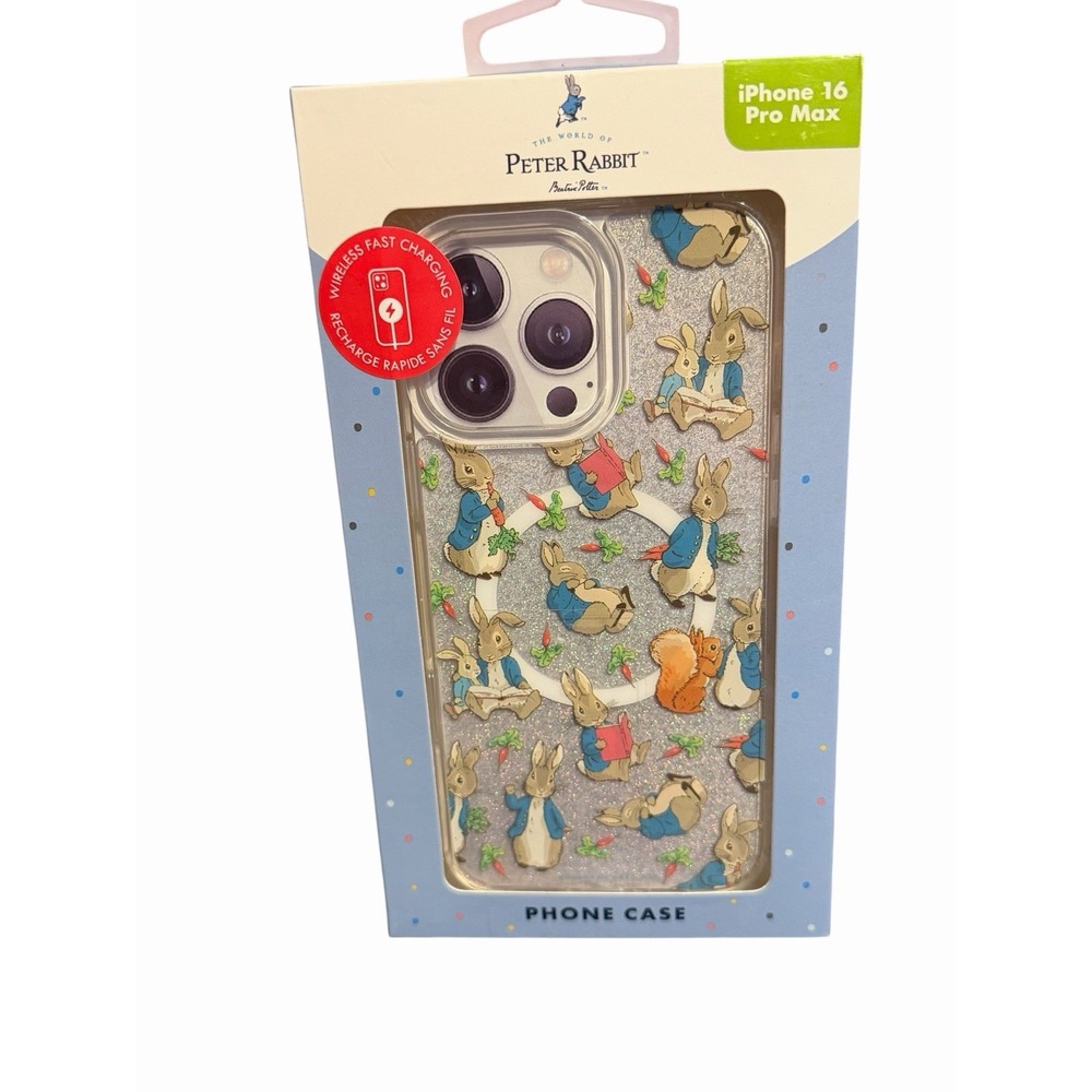 BRAND NEW Peter Rabbit Apple iPhone 16 Pro Max Phone Case • Beatrix Potter